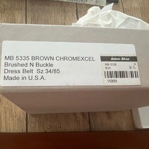 Alden MB5335 Brown Chromexcel Sz 34/85